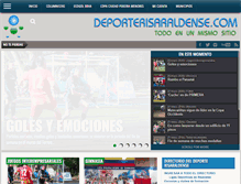 Tablet Screenshot of deporterisaraldense.com